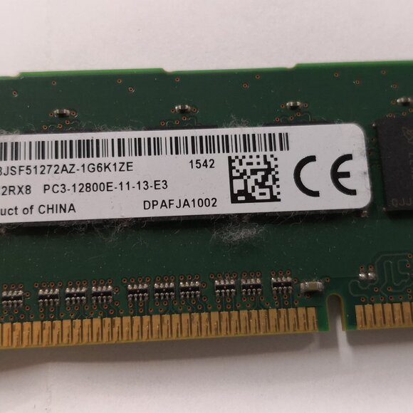 Lot of 4 Used Micron 4GB PC3-12800U-11-13 Ram Kit. - Picture 6 of 13